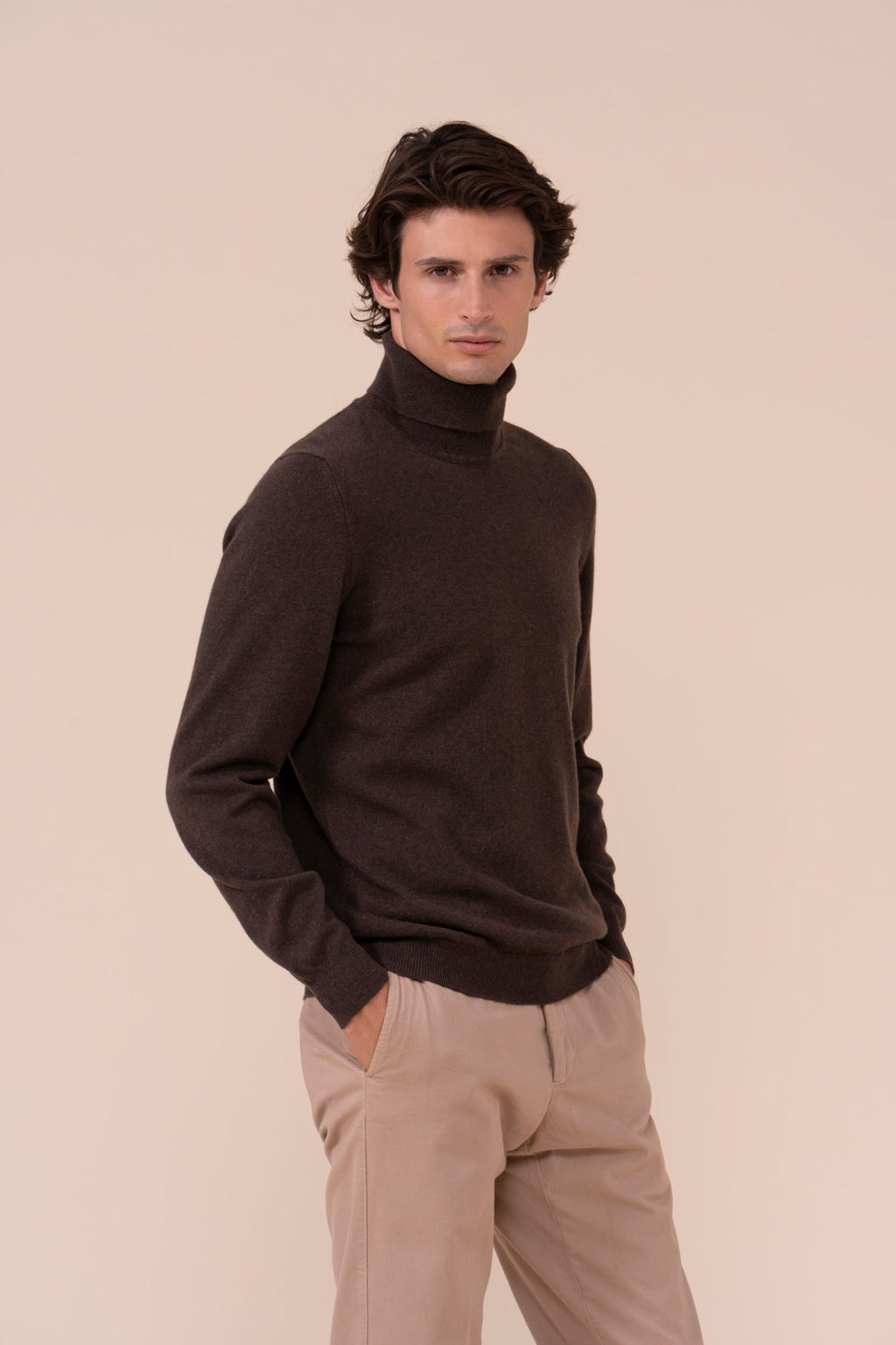 Derby Slim Cashmere Turtleneck