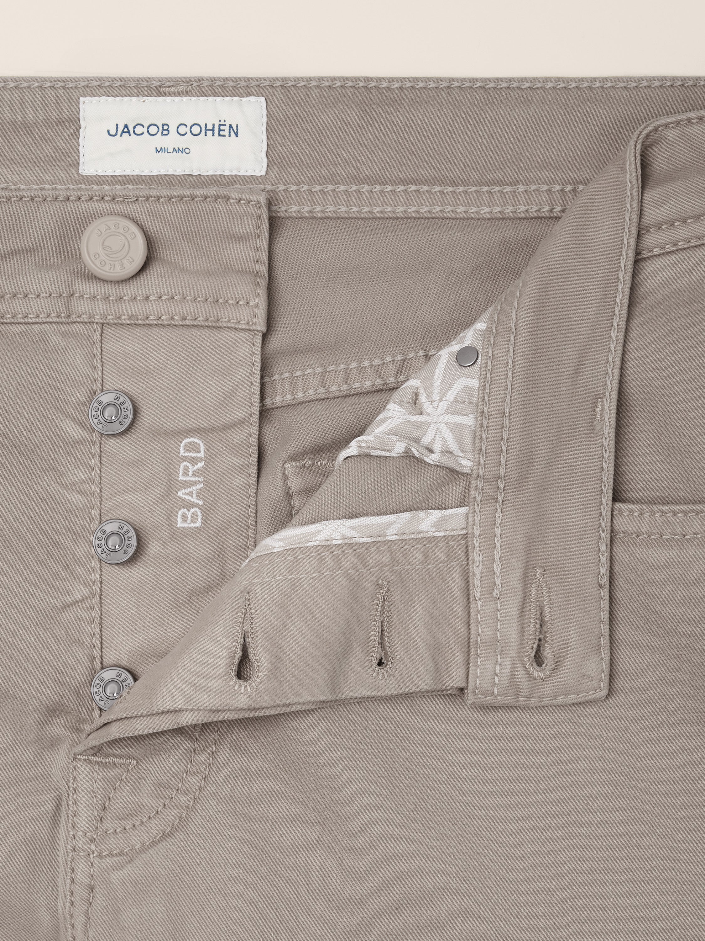 Bard - Pants in Cotton and Lyocell Stretch Twill